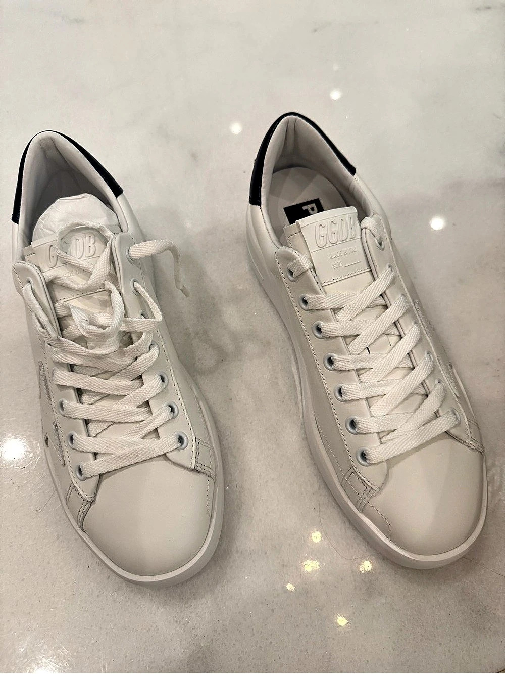 Golden Goose Pure Star Sneaker White & Blue size 38